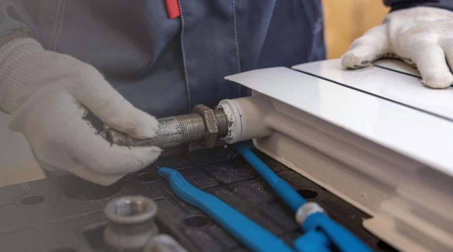 Professional water heater repair services in Herndon, KS